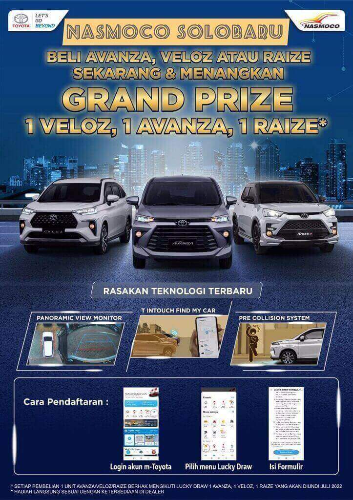 Promo Beli Mobil Toyota Dapatkan Grand Prize Spesial Di Toyota Solo